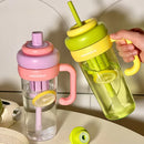 Axyaa 820ml Sports Water Bottle Jug with Straw, Tea Infuser, and Handle