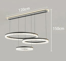 Axyaa Modern LED Chandeliers for Living Room Indoor Lighting