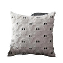 Axyaa Halloween Ghost Plush Cushion Cover - Fun Holiday Home Decor for Living Room