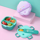 Unicorn Lunch Box For Kids by Axyaa: Cute Food Storage Container for School & Camping
