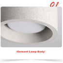 Axyaa Beige Stone LED Downlight for Home Decor - Japan-Inspired Ceiling Light