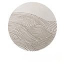 Axyaa Plush Round Rug for Bedroom & Living Room - Soft, Fluffy, Modern Style