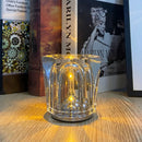 Axya Crystal LED Table Lamp: Rechargeable, Decorative & Atmosphere-Enhancing