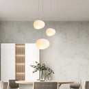 Axyaa Glass Ball Pendant Chandelier for Villa Stair Ceiling Interior Decor