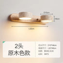 Axyaa Travertine Stone Sconce Light Rotatable for Bedroom Bedside