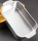 Axya Stainless Steel Golden Fish BBQ Tray Plate for Grilled Dumplings