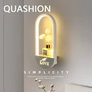 Axya Nordic LED Wall Lamp - Metal Body, Silicone Shade - Soft Lighting for Bedroom & Living Room