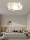 Axyaa Modern Minimalist Ceiling Light, Creamy Style, 2025 Eye-Care Bedroom Lamp