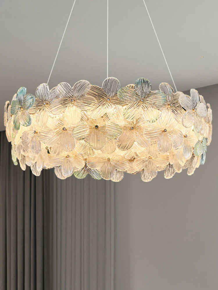 Axyaa Crystal Ceiling Light for Living Room, Bedroom, Restaurant, Villa & Hotel