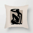 Axyaa Abstract Pattern Cushion Cover - 45*45cm Polyester Pillowcase