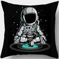 Axyaa Spacemen Rocket Pillowcase for Sofa Home Decor Kids Room
