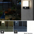Axyaa Outdoor Motion Sensor Wall LED Light for Terrace, Courtyard, Balcony, Garden