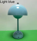 Axyaa LED Flower Bud Table Lamp tricolored Touch Sensing, USB Rechargeable