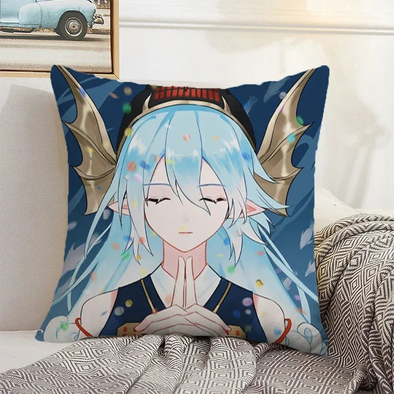 Axyaa 45x45cm Onmyoji Cushion Cover for Stylish Home Decor