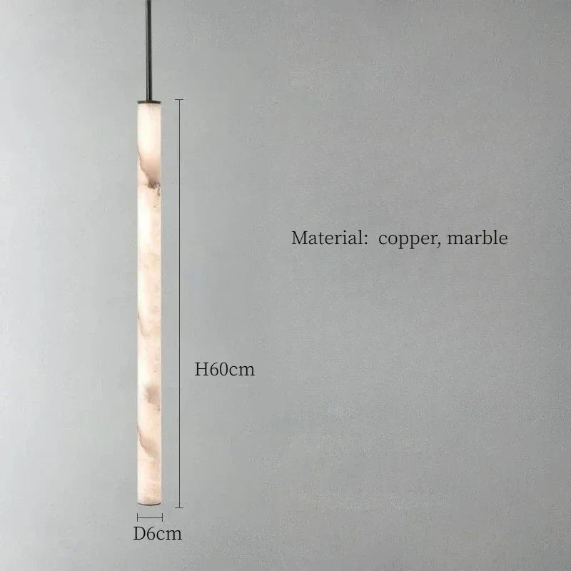 Axyaa Retro Marble LED Chandeliers for Modern Luxury Decor.