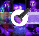 Axya 395nm UV Flashlight: Portable Pet Urine Detector & Scorpion Hunter