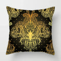 Axyaa Baroque Geometric Throw Pillow Case, Elegant Vintage 45X45CM Cushion Cover for Home