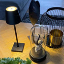 Axyaa LED Mosaic Table Lamp with Wireless Charger and Touch Dimmer