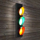 Axyaa Traffic Light Wall Sconce Vintage Industrial LED Light for Home Bar Restaurant