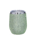 Axyaa Shiny Diamond Stainless Steel Tumbler Thermal Coffee Mug Drinkware