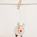 Axyaa Felt Deer Pendant - Creative Elk Christmas Tree Hanging Decor