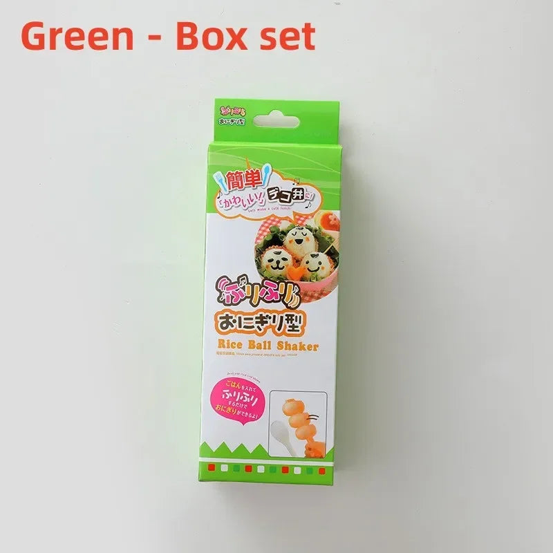 Axyaa Baby Rice Ball Mold Set - Kids Sushi Maker Kit & Vegetable Mould
