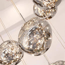Axyaa Modern LED Chandelier Pendant Light Ceiling Lamp for Indoor Dining Room