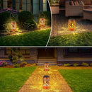 Axyaa Solar Lantern: Outdoor Pathway Garden Light, Waterproof Decorative Lighting for Yard/Patio