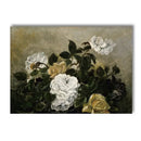 Axyaa Classical Flowers Canvas Prints Wall Art Home Decor