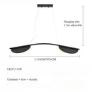 Axyaa LED Pendant Lamp Adjustable Light Art Chandelier Home Decor Lighting