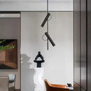Axyaa Stainless Steel Pendant Light with Adjustable Rod