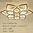 Nordic Light Luxury Petal Ceiling Lamp by Axyaa for Aisle, Dining Room & Bedroom