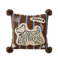 Axyaa Retro Dog Pillow for Head, Sofa, Bed, Lumbar, Leg Support