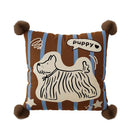 Axyaa Retro Dog Pillow for Head, Sofa, Bed, Lumbar, Leg Support
