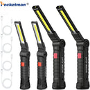 Axya LED Work Light: Portable, Magnetic Base, Foldable, Super Bright, USB Rechargeable