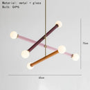 Axyaa Minimalist LED Chandelier for Living Room, Bedroom, Study, or Children's Room