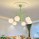 Axyaa Kids' Pumpkin Green Chandelier