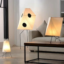 Noguchi Isamu Style Rice Paper Floor Lamp for Chic Home Decor by Axyaa