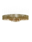 Axyaa Modern Large LED Chandelier for Hotel & Restaurant Decor