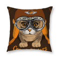 Axyaa Cartoon Dog Cushion Cover - Decorative Pillowcase for Home and Car - 45*45cm