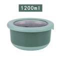 Axyaa Stainless Steel Food Sealing Bowl with Lid - Fresh-keeping Lunch Box