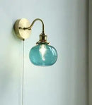 Axyaa Ceramic Wall Lamp with Knob Switch - Home Lighting