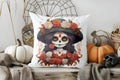 Axyaa Halloween Witch Cauldron Pillow Cover for Sofa Bedroom Car