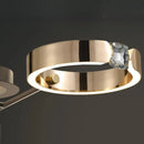Axyaa Modern Dimmable Aluminum LED Ceiling Lights for Home Decor