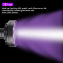 Axya UV Flashlight 395nm Black Light LED Torch for Pet Urine Stains Detection