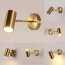 Axyaa Nordic Bedside Spotlight Sconce in Gold and Black for Study and Makeup Mirror
