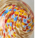 Axyaa Luxury Glass Ball Wall Lights - Colorful LED G4 Lamps