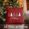 Christmas-themed Pillow Covers for Sofa, Bedroom, Car - Axyaa Brand