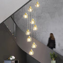 Axyaa Modern LED Ceiling Chandelier for Bedroom and Dining Room