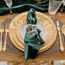 Axyaa Oval Braided Coffee Placemats Set - 35x50cm - Natural Woven Heat Resistant Mats